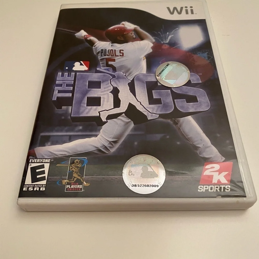 Wii The Bigs baseball game